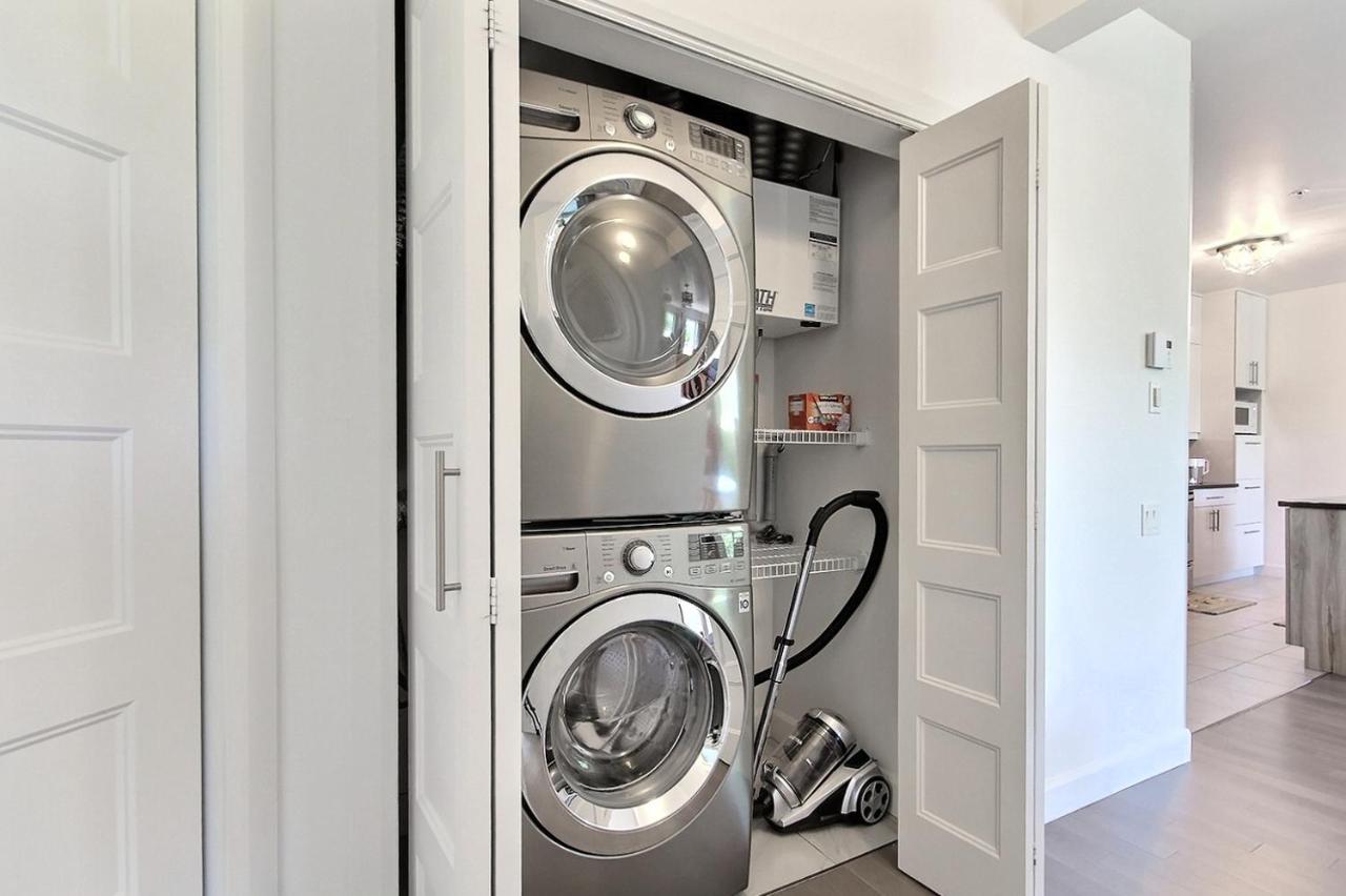 קוויבק סיטי Good Vibes Only -Modern And Spacious 2 Bedroom Condo 4 Beds Free Parking, Gym מראה חיצוני תמונה