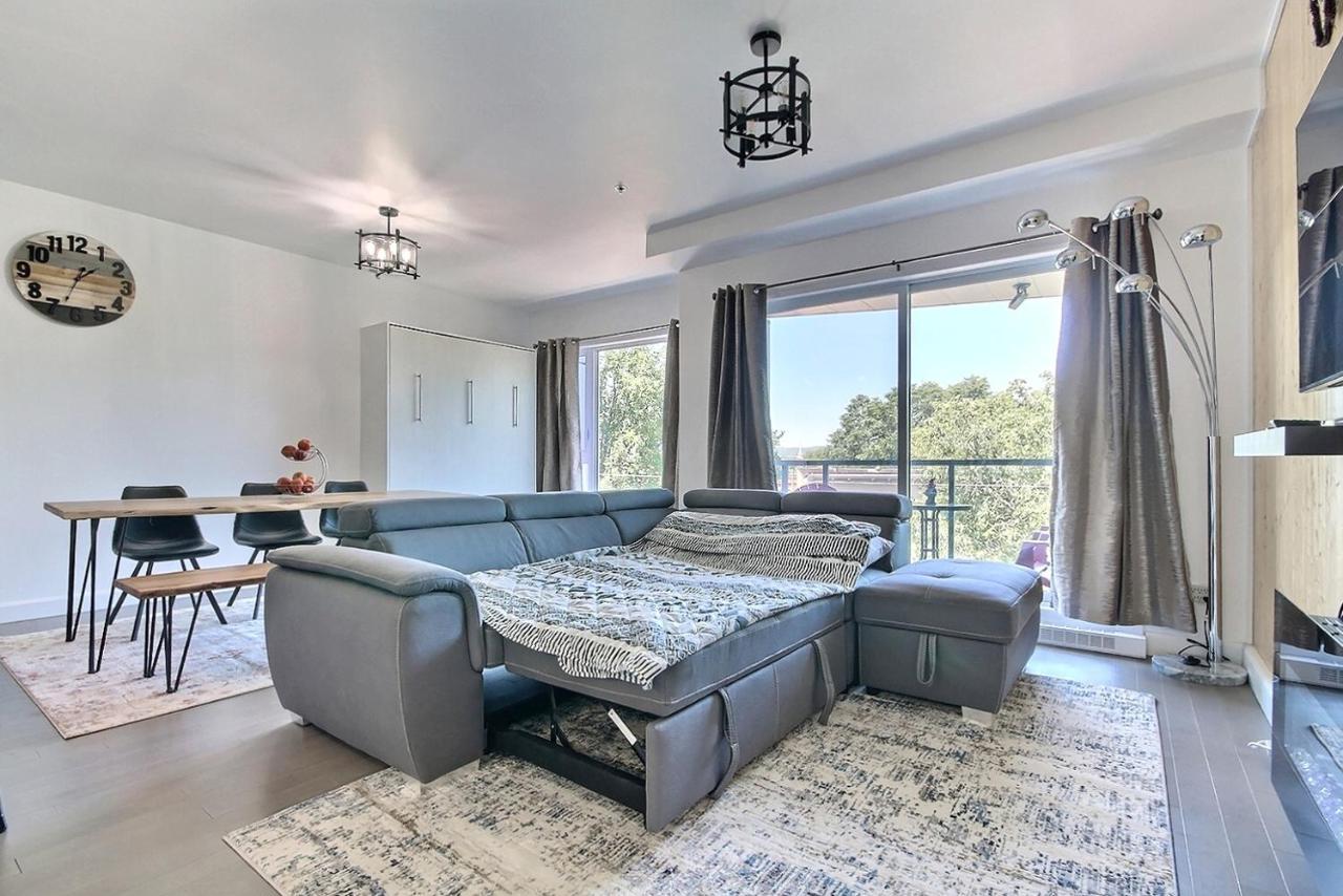 קוויבק סיטי Good Vibes Only -Modern And Spacious 2 Bedroom Condo 4 Beds Free Parking, Gym מראה חיצוני תמונה